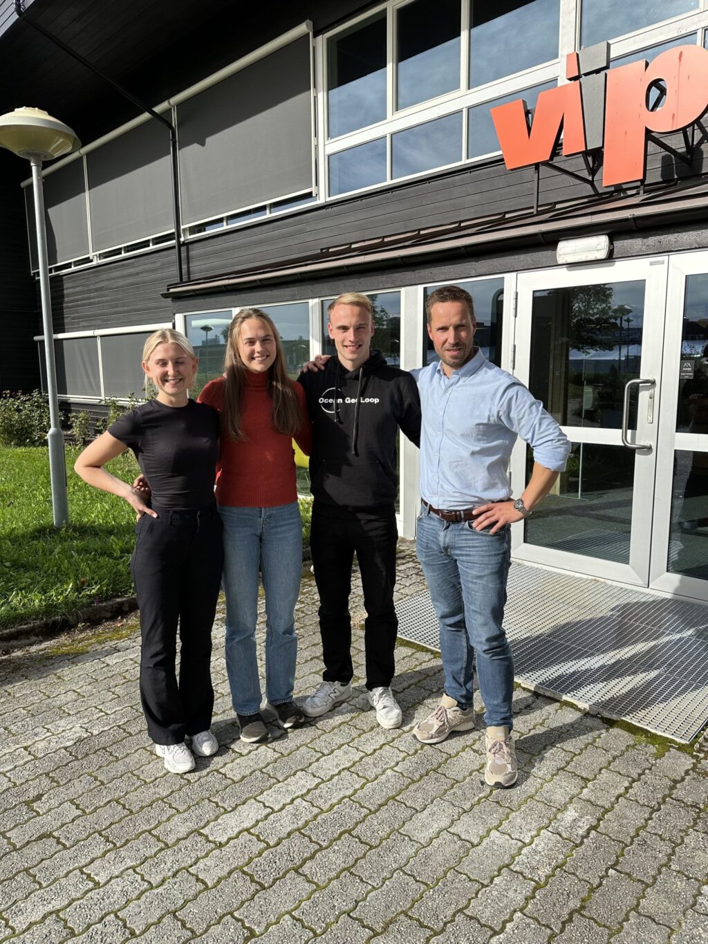 From left: Sofie Brenne, Anna Høyem Lademo, Are Steen, Ole Magnus Svarva